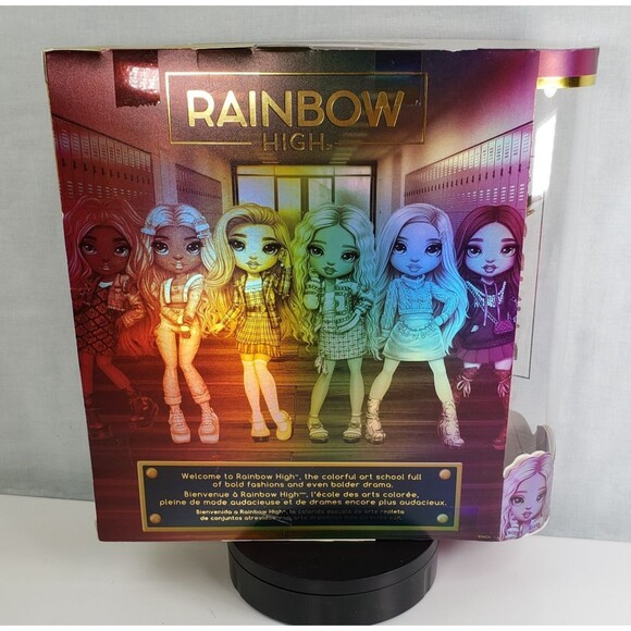 MGA Entertainment Rainbow High Series 3 Daria Roselyn Pink Hair Fashion Doll - Picture 13 of 16